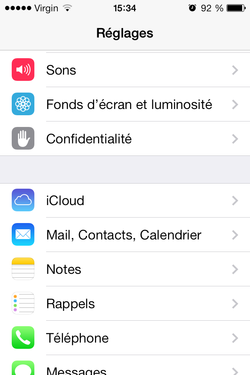 Vibrations personnalisées iOS 7 (1)