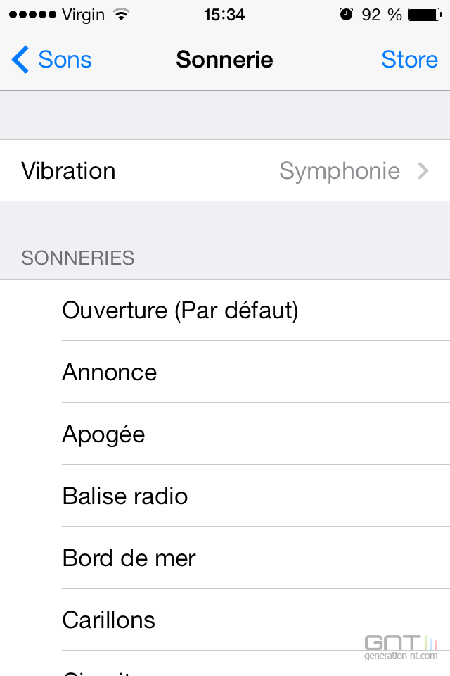 Vibrations personnalisÃ©es iOS 7 (3)