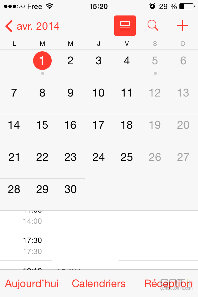 Vues calendrier iOS (3)