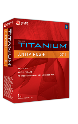 Titanium AntiVirus box FR 1 PC