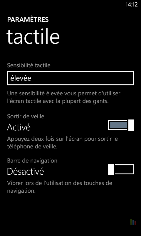 Tapoter sortir veille Windows Phone (3)
