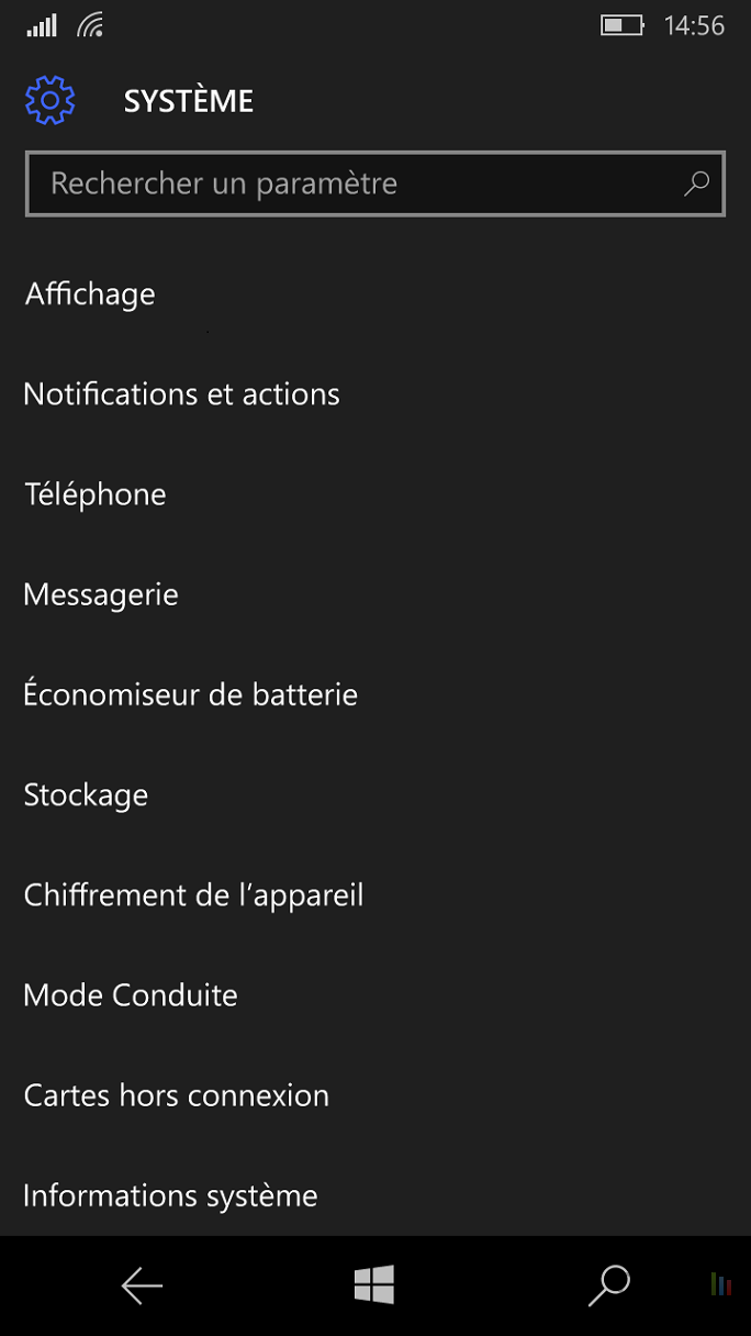 AccusÃ© rÃ©ception SMS MMS Windows 10 Mobile (3)