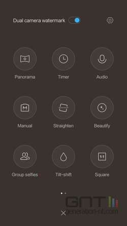 Xiaomi Mi Note 3 reglages photo