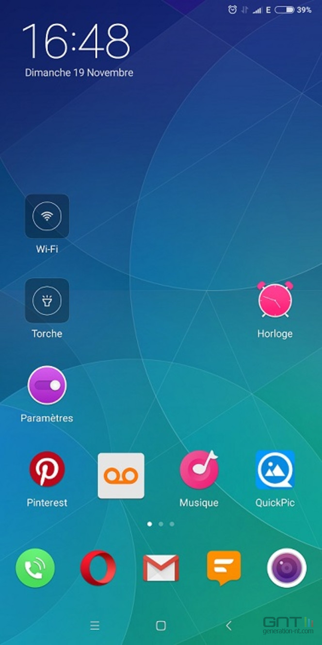 Xiaomi Mi Mix 2 interface