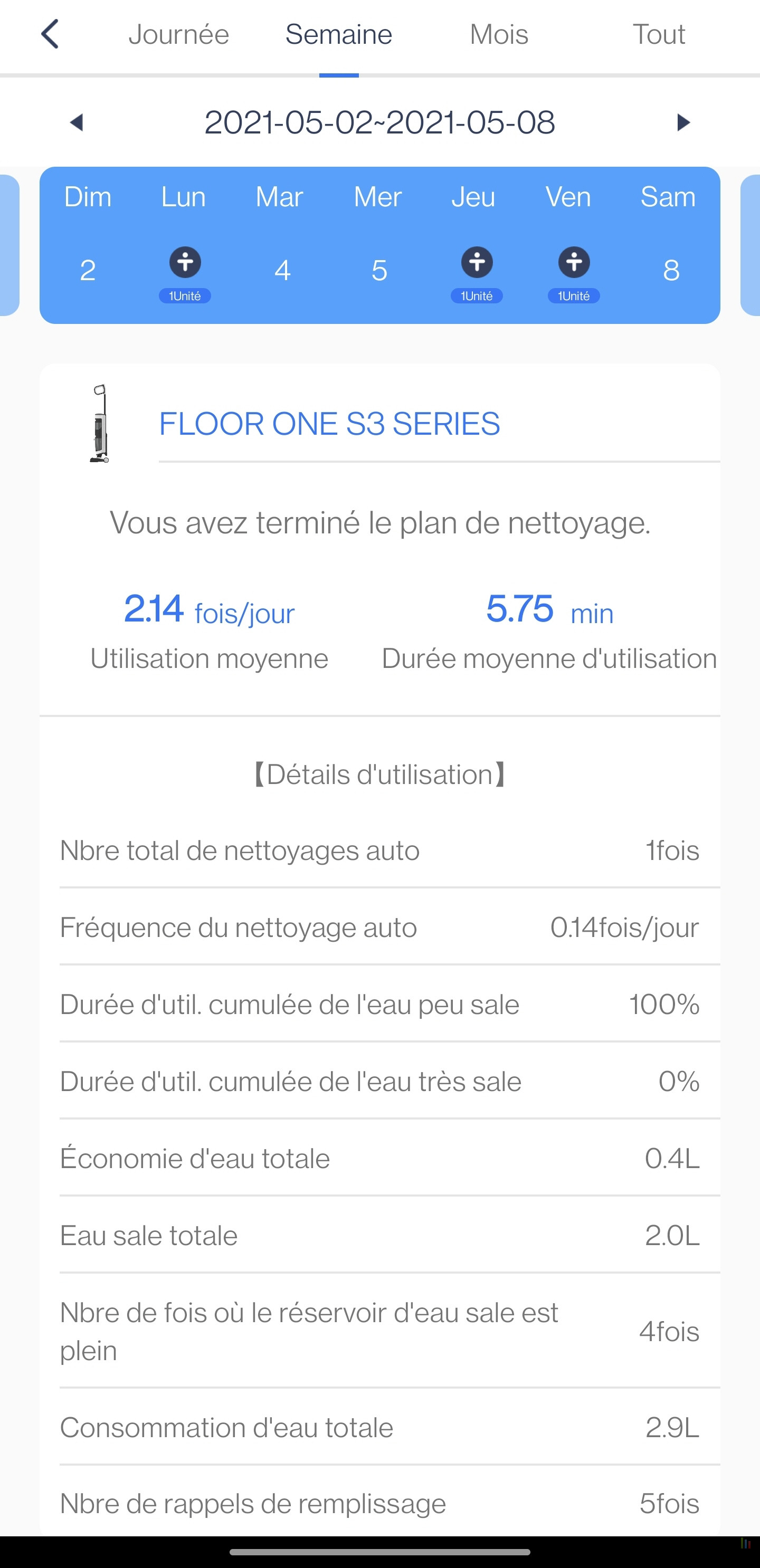 Tineco Floor One S3 - Application smartphone 09