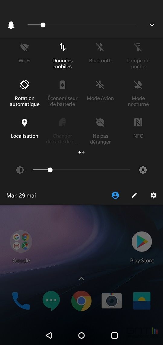 OnePlus 6 interface
