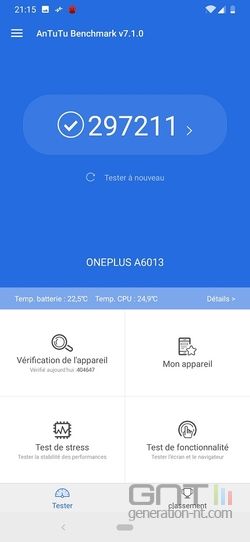 OnePlus 6T AnTutu