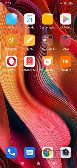 Xiaomi Mi Note 10 ecran accueil 02
