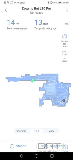 Dreame Bot L10 Pro application cartographie 02
