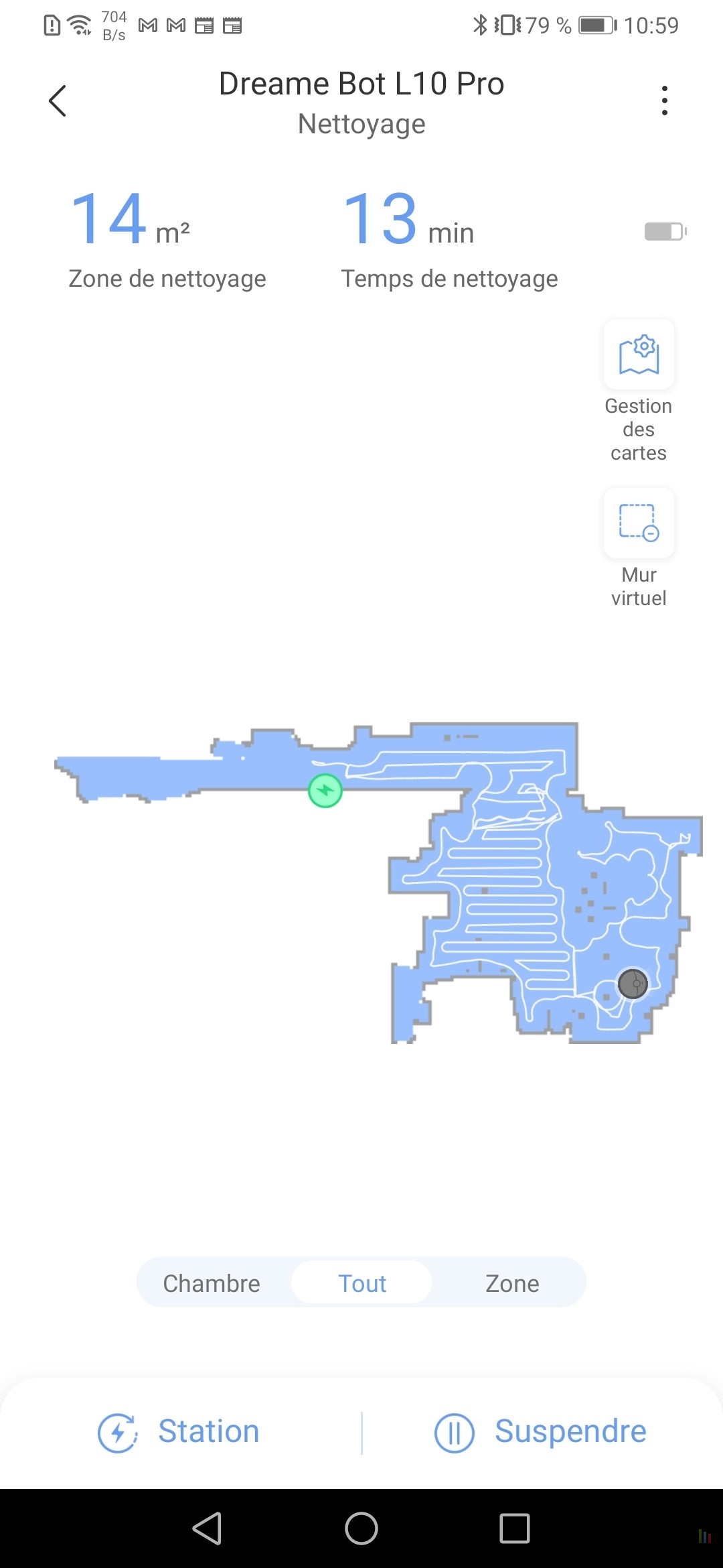 Dreame Bot L10 Pro application cartographie 02