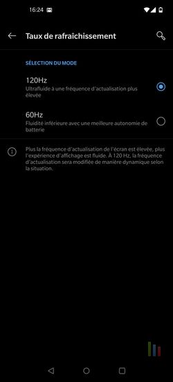 OnePlus 8 Pro 120 Hz