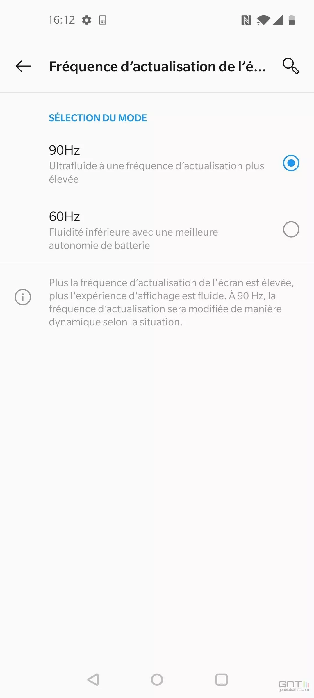 OnePlus 8 90 Hz