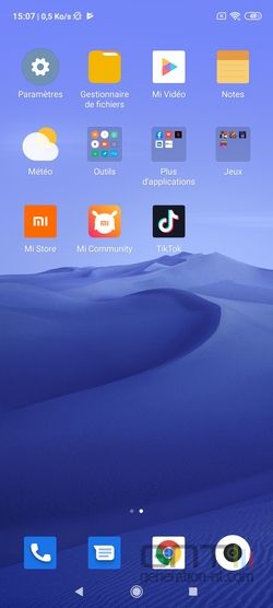 Redmi Note 9S applications