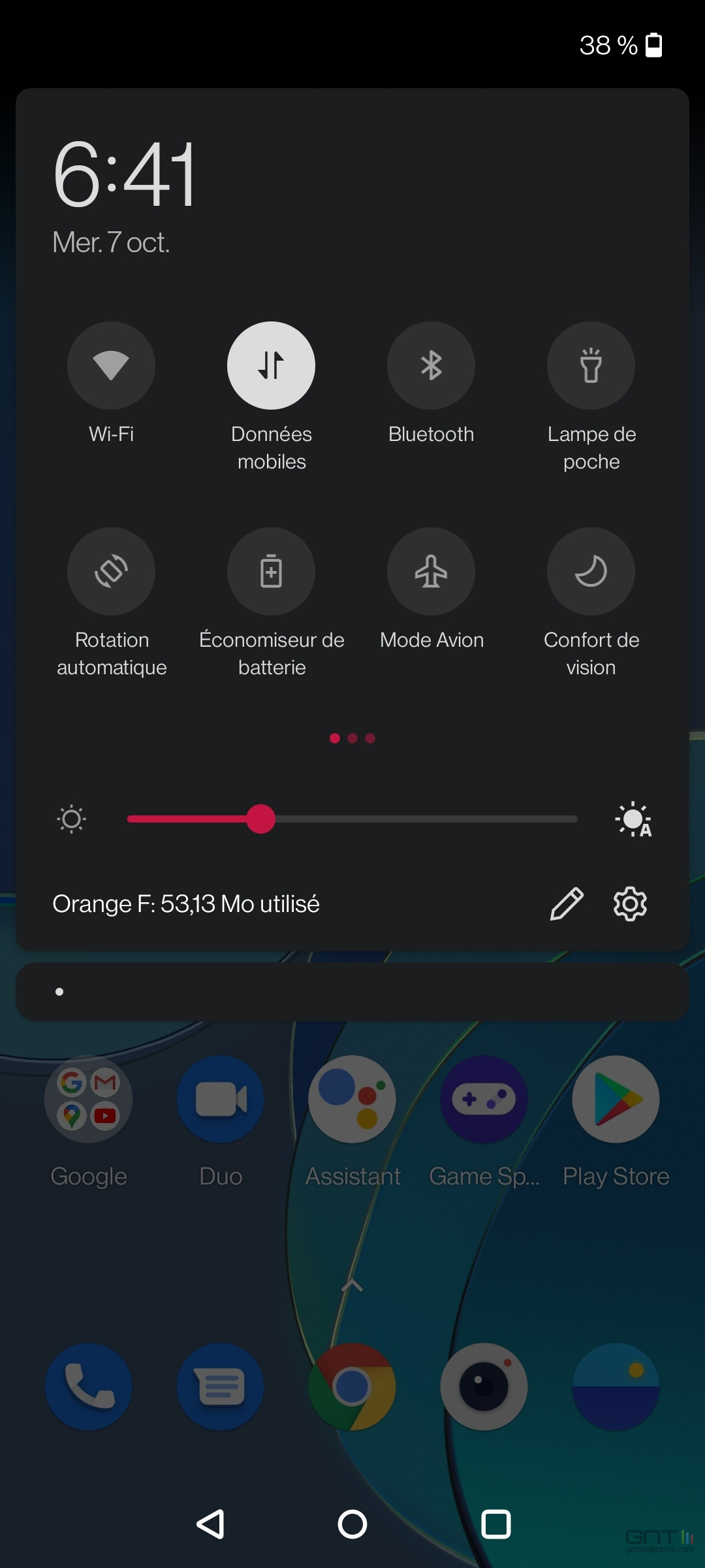 OnePlus 8T interface