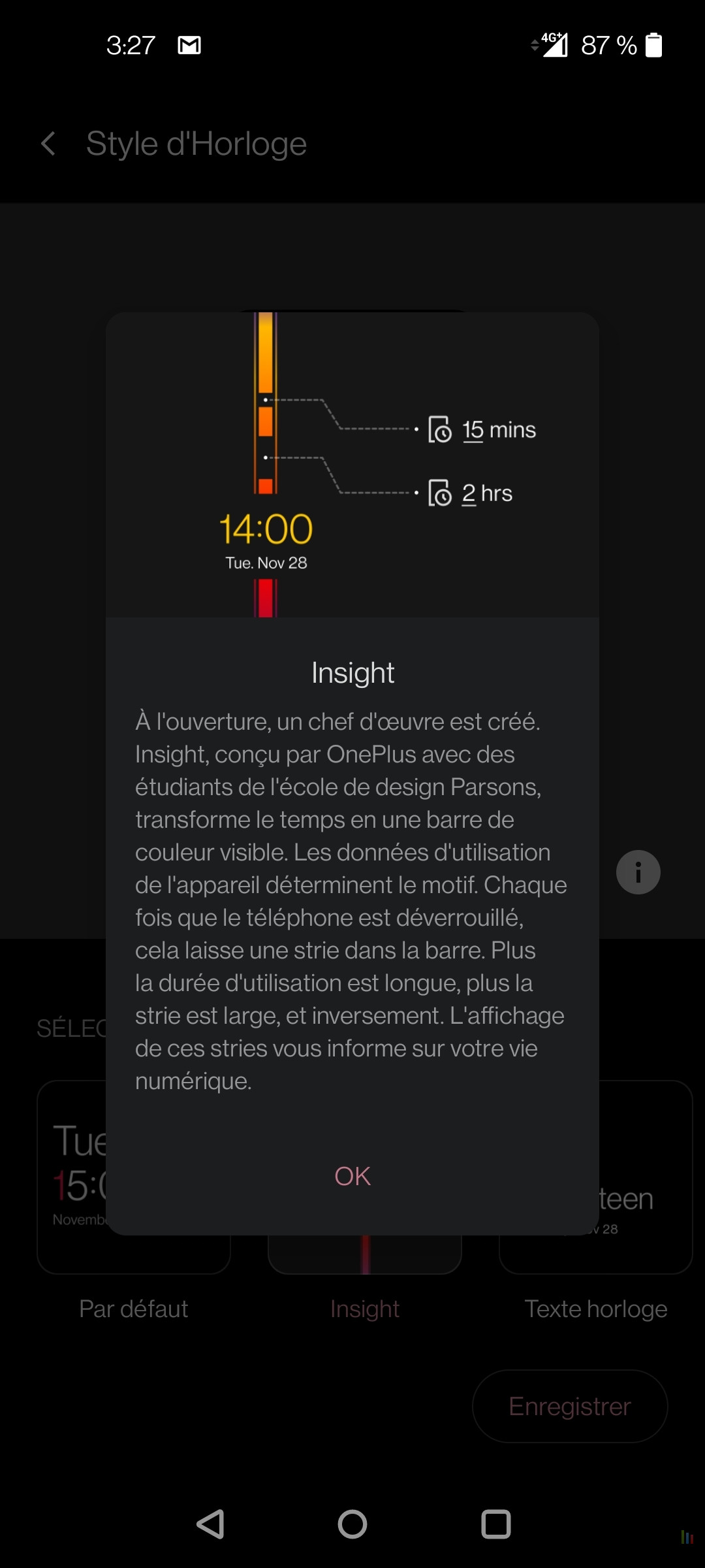 OnePlus 8T OxygenOS AOD