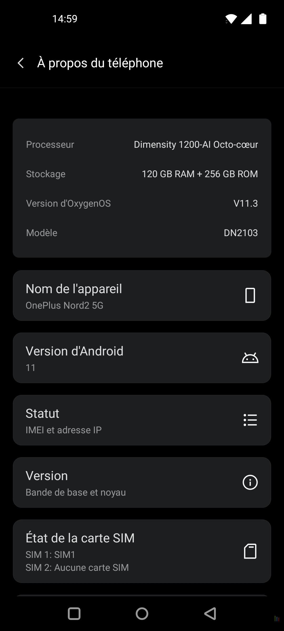 OnePlus Nord 2 specs