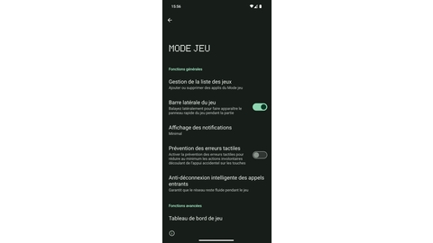 Nichts Telefon 2A plus Modespiel