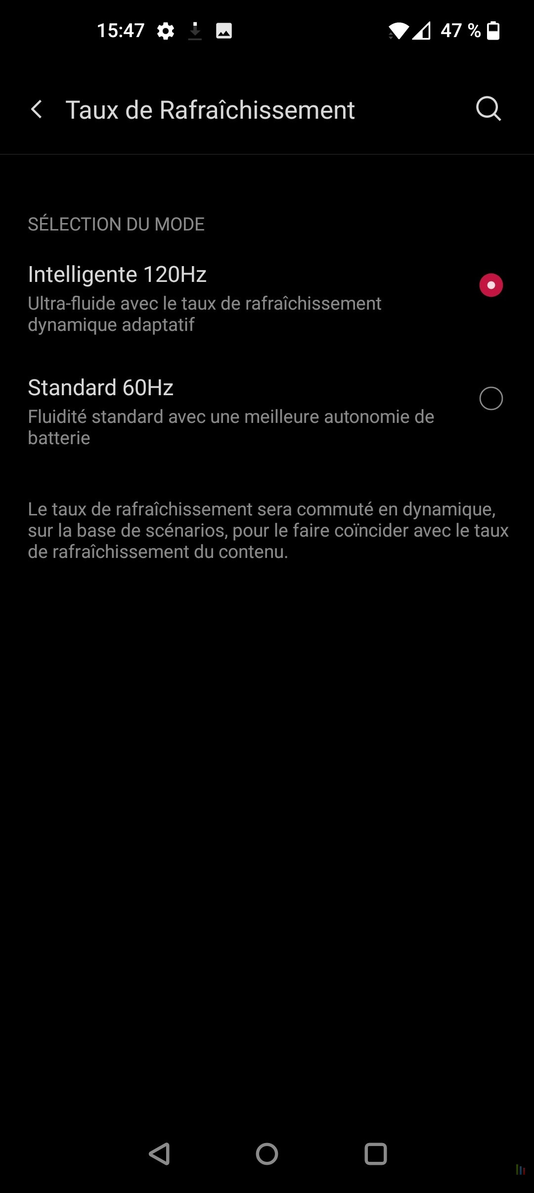 OnePlus 9 Pro ecran 120 Hz