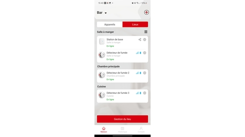 X Sense Home Security Interface 02