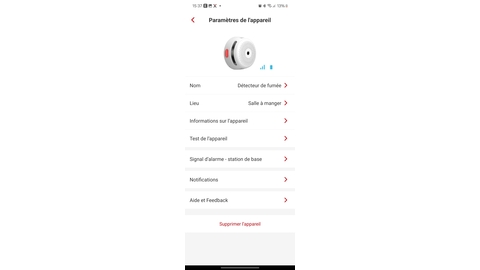 X Sense Home Security Interface Dettektor Fumee