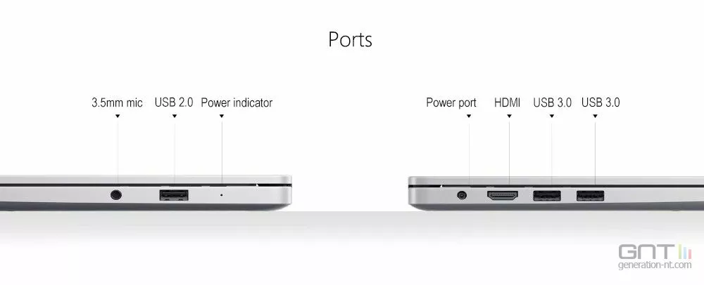 RedmiBook 14 - Ports