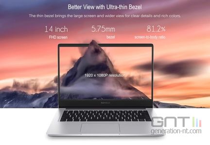 RedmiBook 14 - Ecran HD