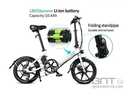 Fiido D3S - Vélo batterie