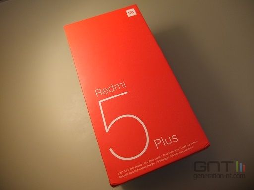 Xiaomi Redmi 5 Plus packaging