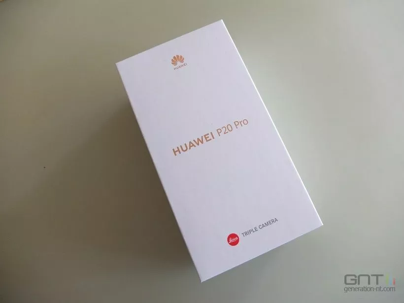 Huawei P20 Pro packaging
