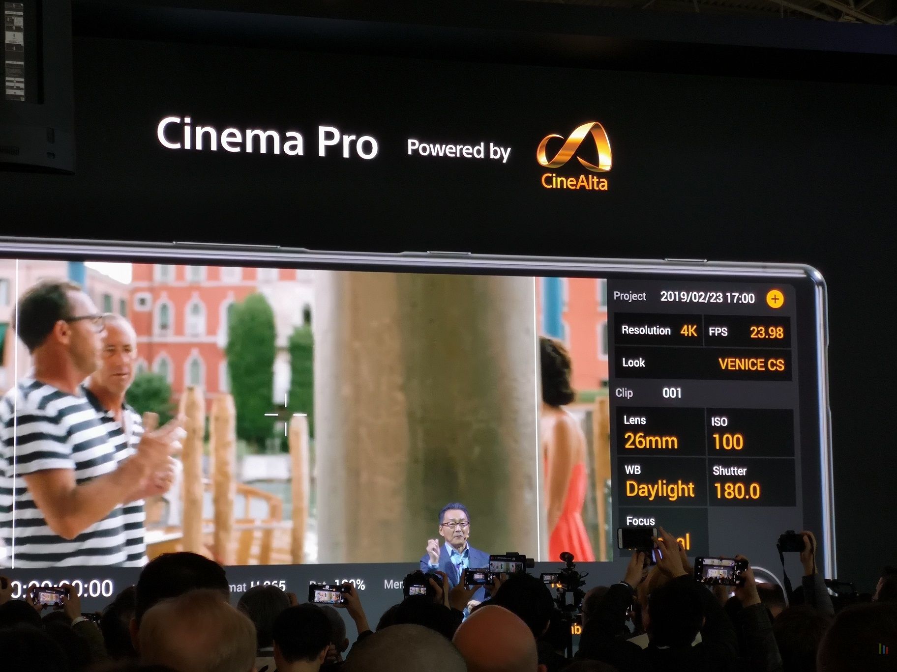 Sony Cinema Pro Mode createur