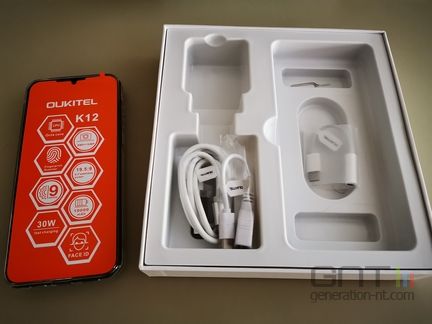 Oukitel K12 packaging