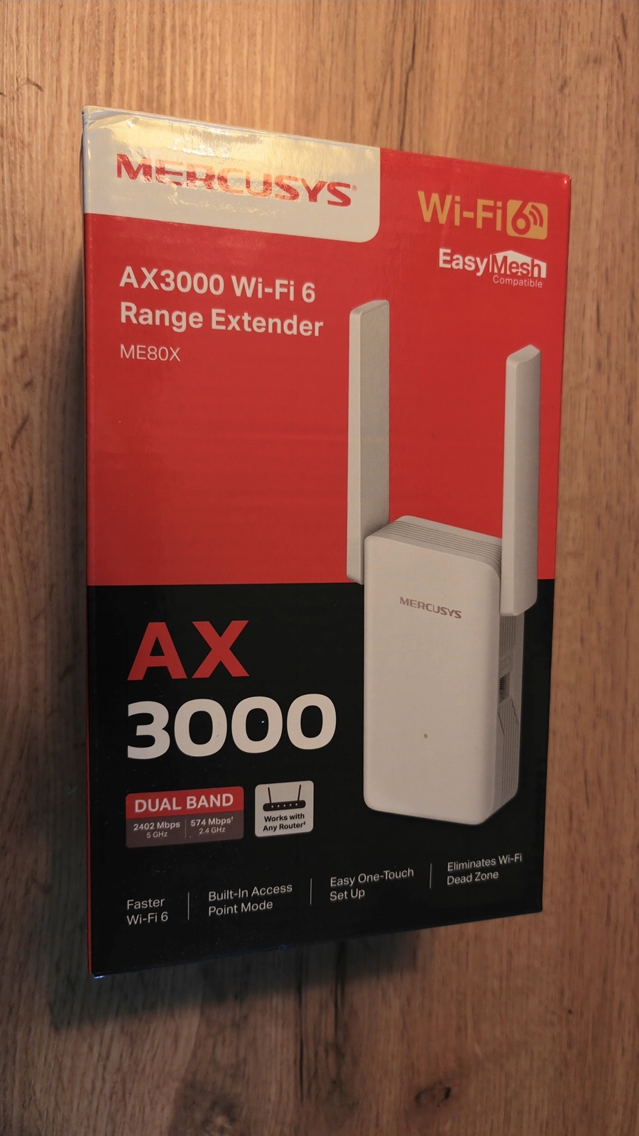 Mercusys ME80X  repeteur WiFi 06