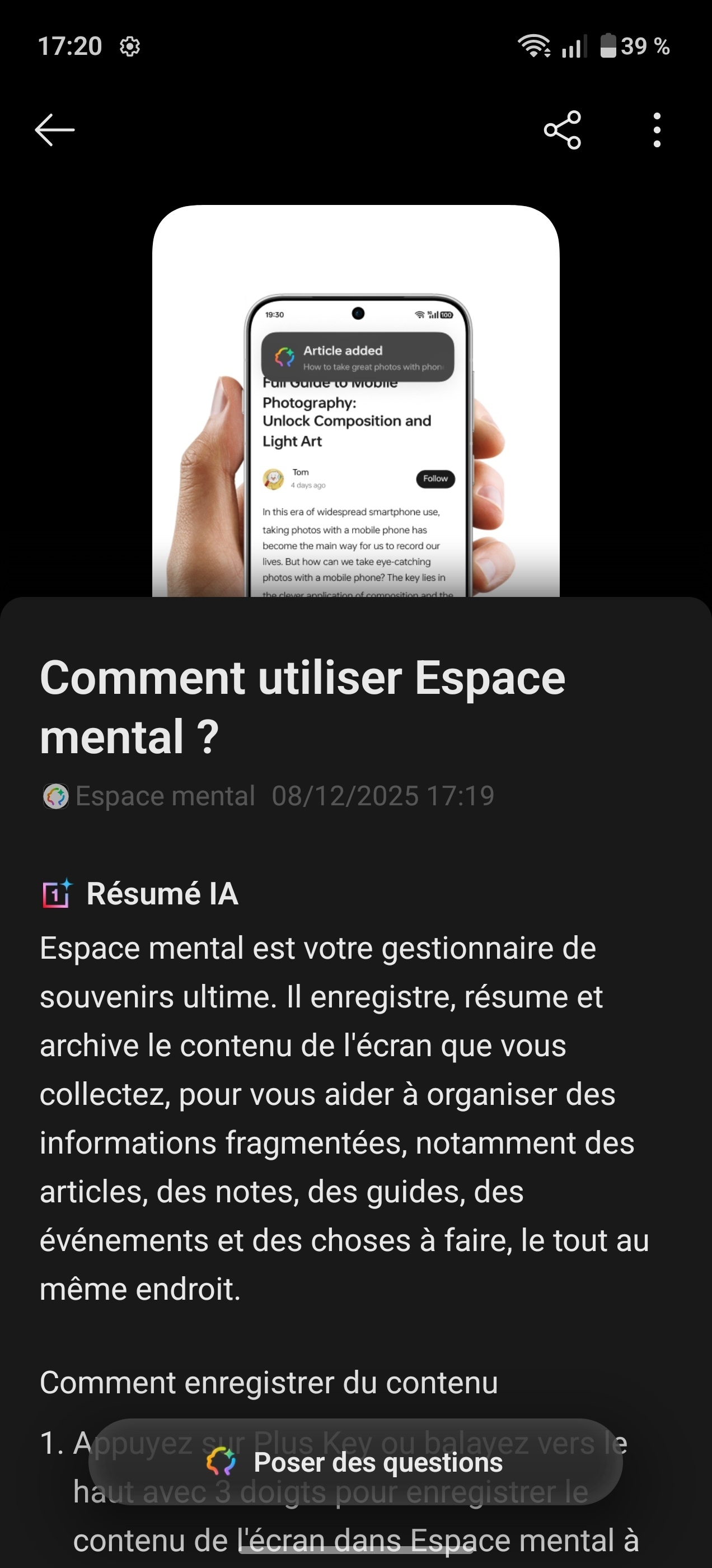 OnePlus 15R espace mentall