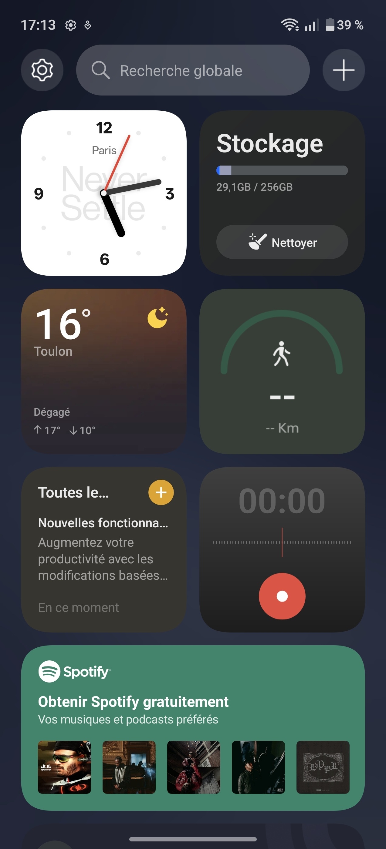OnePlus 15R mode Shelf