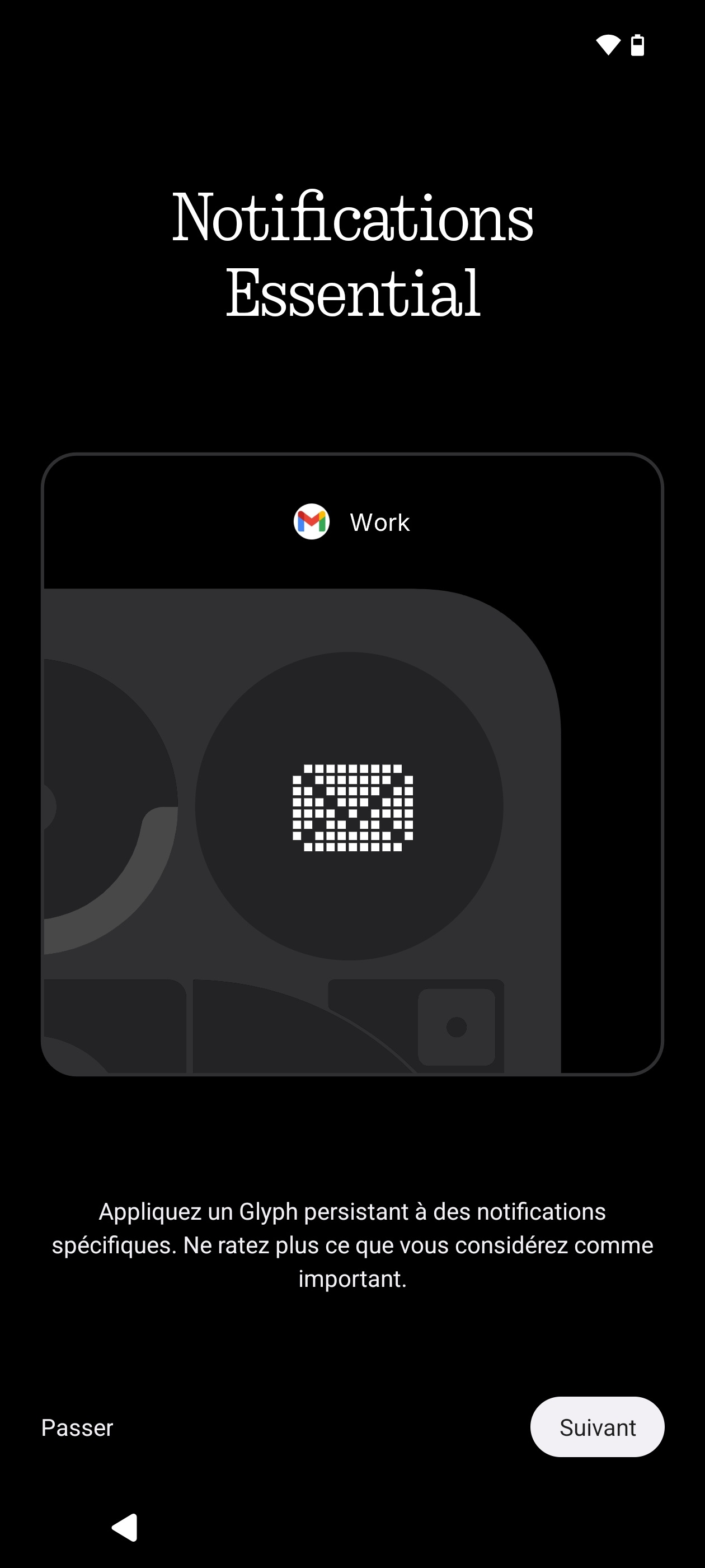 Nothing Phone 3 Glyph Matrix exemple