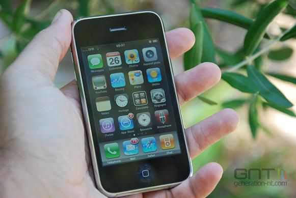 iPhone 3Gs interface