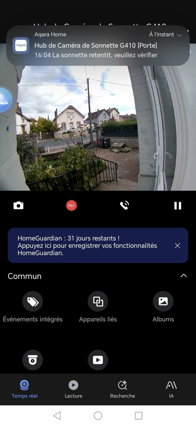 Aqara Sonnette connectÃ©e Hub G410_24