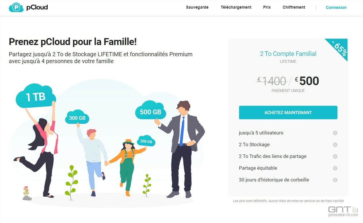Offre famille
