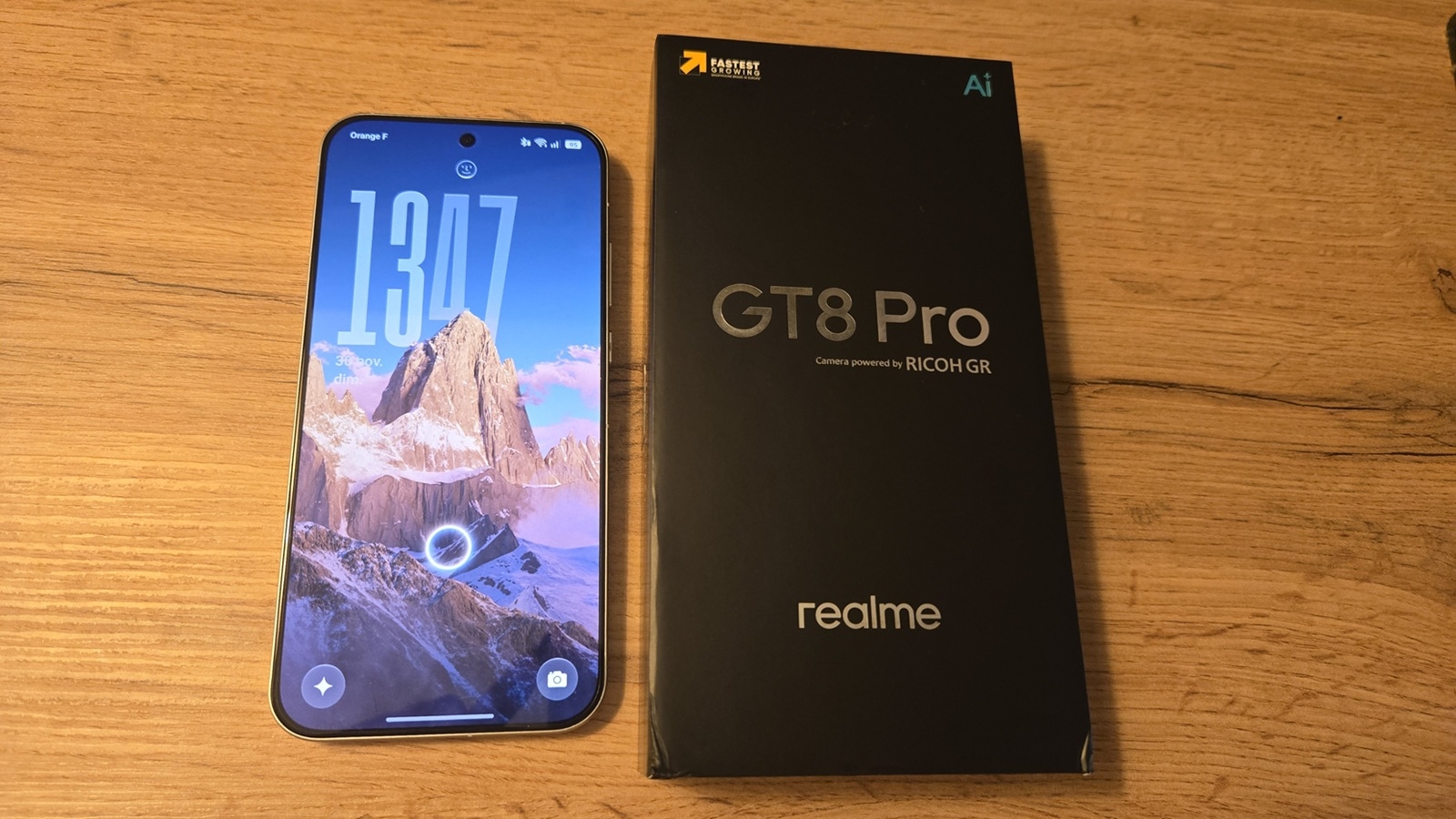 realme GT 8 Pro boite