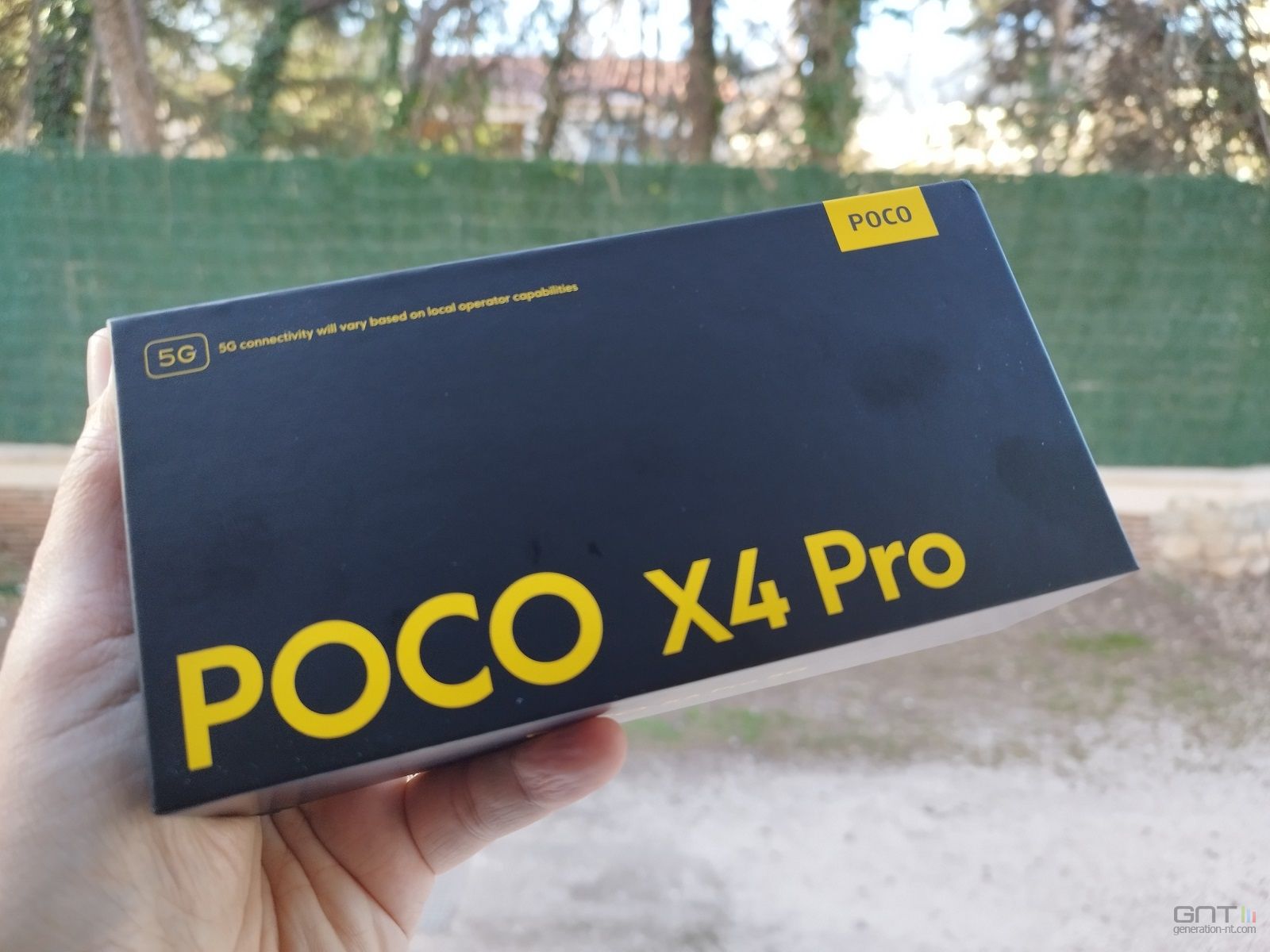 Poco X4 Pro boite