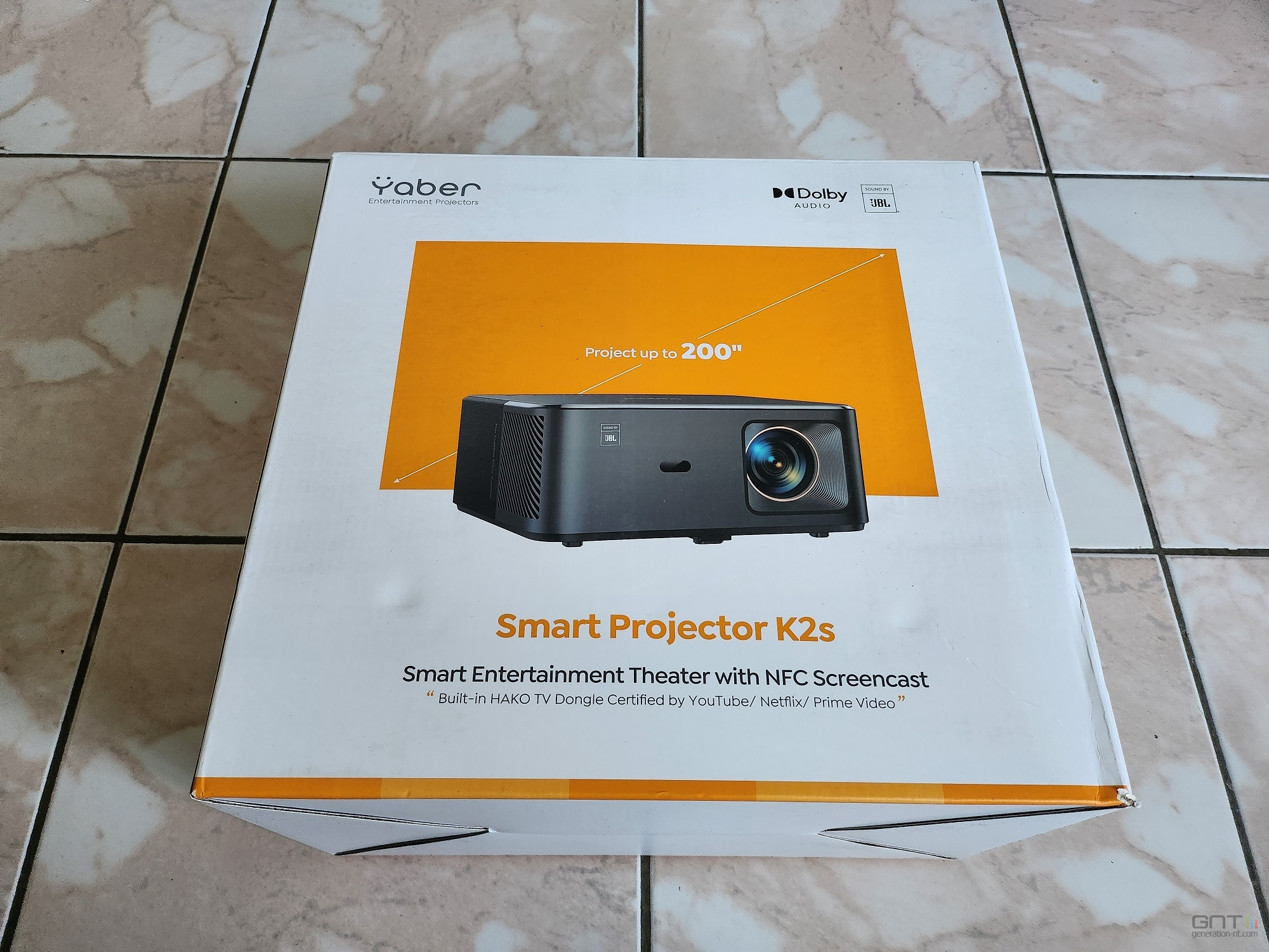Test Yaber K2s : le projecteur silencieux avec Android TV