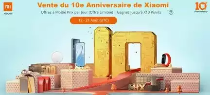 10 ans Xiaomi Gearbest