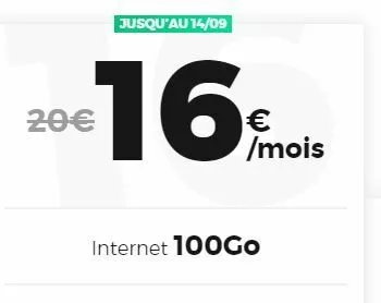 100 Go red by sfr forfait