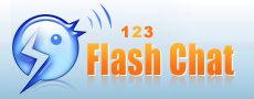 123 Flash Chat Server logo