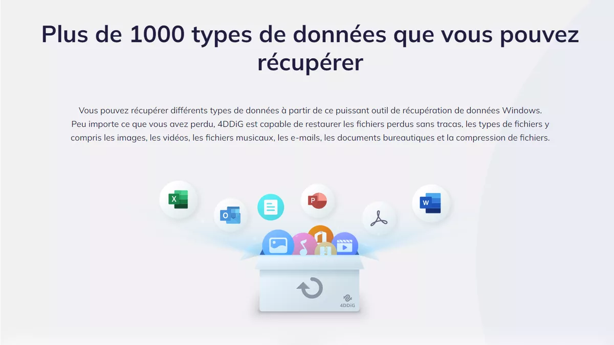 Comment récupérer les données perdues d