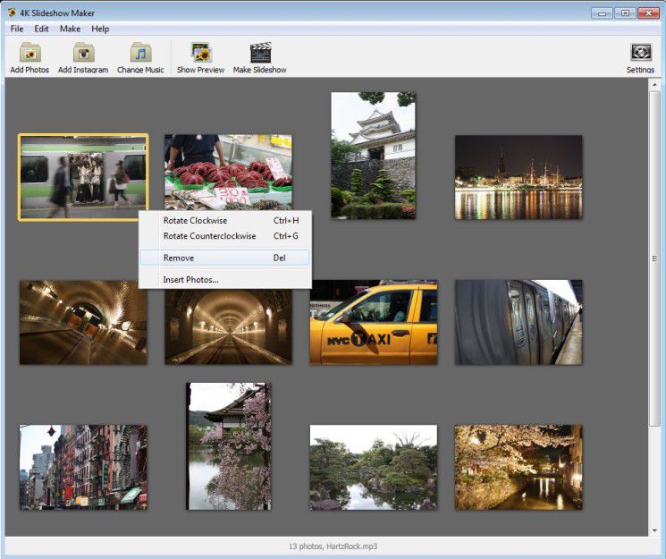 4K Slideshow Maker screen1