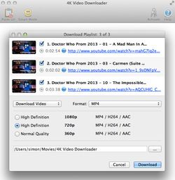 4K Video Downloader screen2