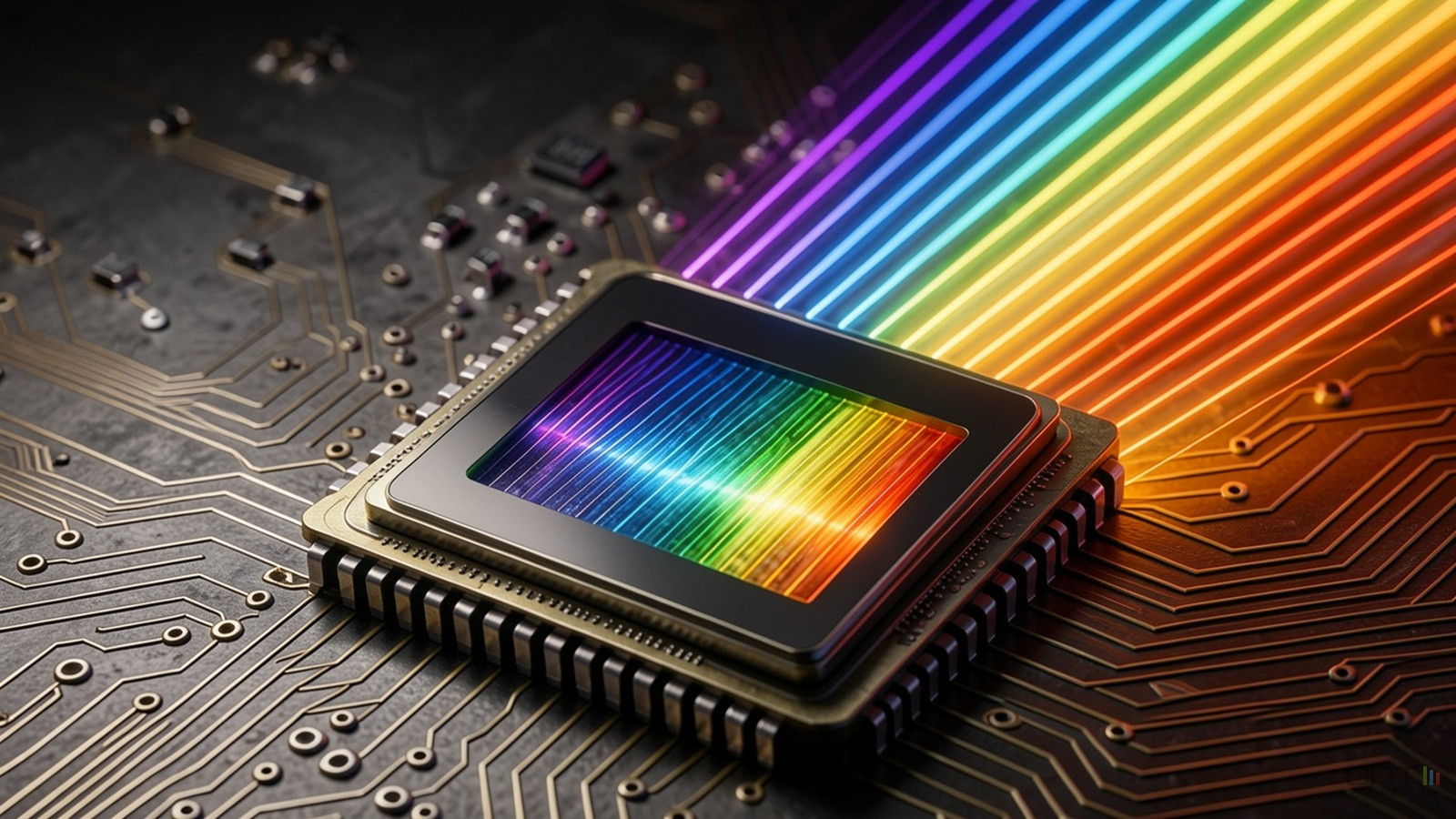 Cette puce "arc-en-ciel" prépare le terrain pour la 6G et le quantique