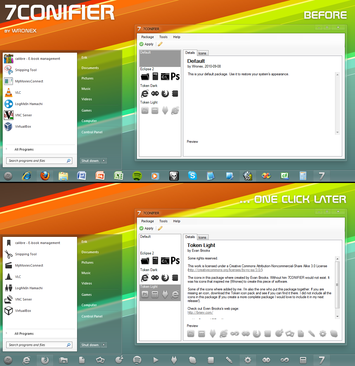7Conifier screen 1