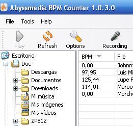 Abyssmedia BPM Counter screen